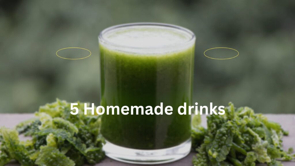 homemade drinks